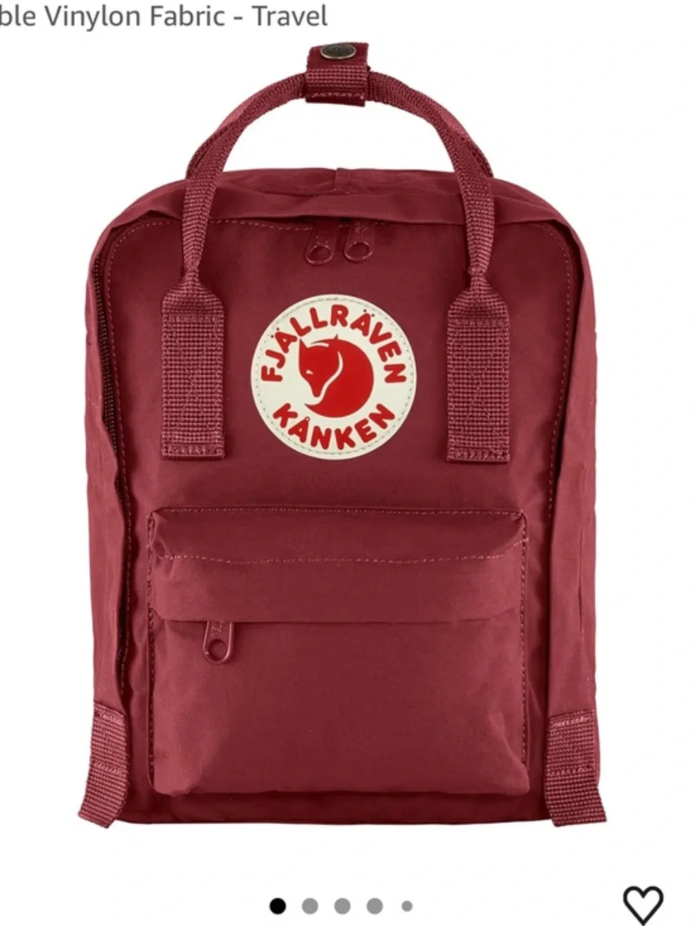 Kånken Mini Backpack - Red